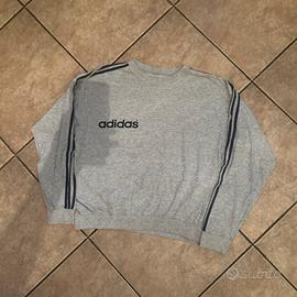 felpa adidas grigia