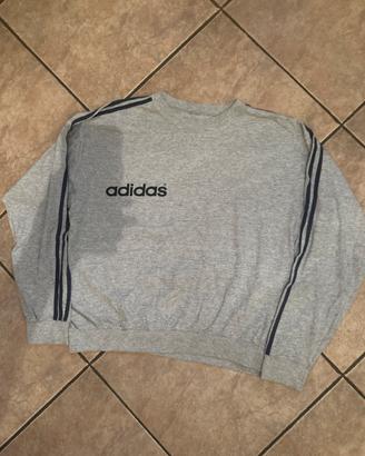 felpa adidas grigia