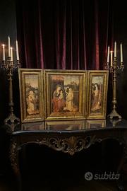 trittico religioso/ devozionale, pala d'altare