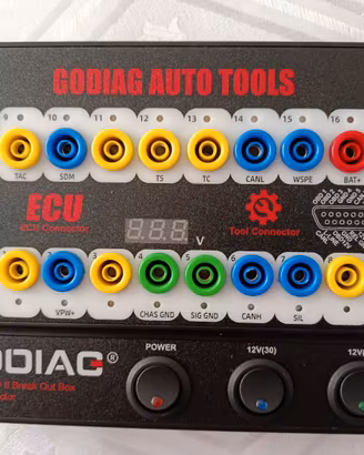Godiag GT100 OBD II Break Out Box ECU Connector