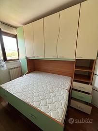 Armadio cameretta a ponte