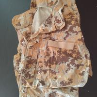 Giacca e pantaloni mimetica desertica tg52