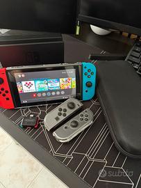 Nintendo Switch 1 mod 4 controller sd 256gb