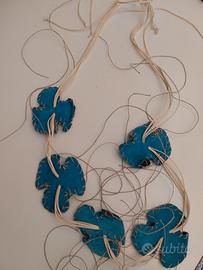 Cintura in pelle scamosciata 