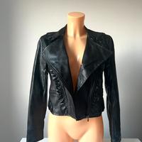 Nasty.co - giacca nera in ecopelle