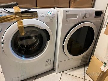Lavatrice + asciugatrice  come da foto