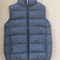 Gilet smanicato imbottito blu "Brums"
