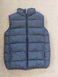 Gilet smanicato imbottito blu "Brums"