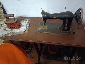 Macchina da cucire d'epoca Pfaff