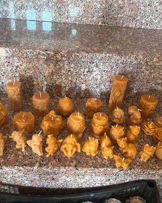 Candele in cera