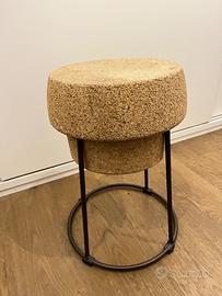 Sgabello pouf a forma di tappo di Champagne