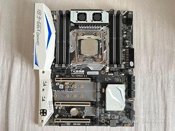 Bundle Scheda Madre X99, Xeon E5-2678V3 12 Core