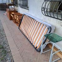 como con comodini letto singolo con materasso 