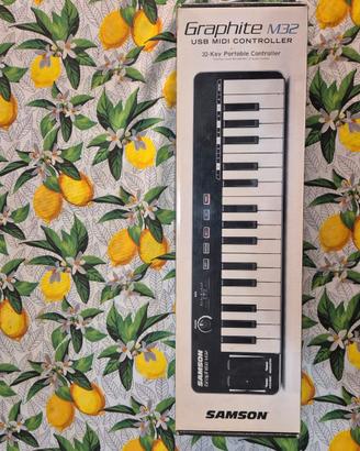 SAMSON GRAPHITE M32 — Tastiera MIDI controller