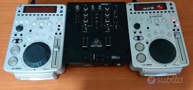 2 lettori CD digitali Gemini CD-1800x