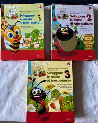 Sviluppare abilità di lettoscritturaLIBRO+CD 1+2+3