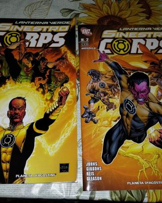 Lanterna Verde Sinestro Corps 1-4 completa Planeta