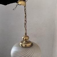 Lampadario + 1 abat-jour.