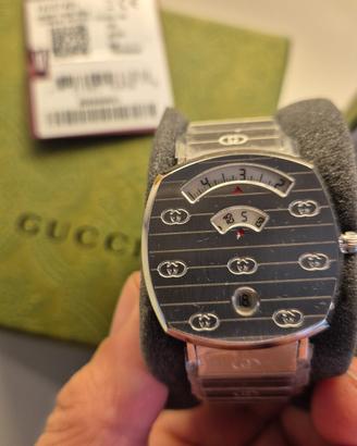 Orologio grip acciaio Gucci. Nuovo