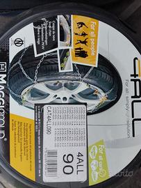 catene da neve + starter messa in moto per auto