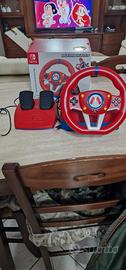 sterzo e pedaliera Mario Kart