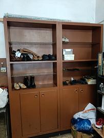 Bancone da esposizione vintage - Scarpiera vintage