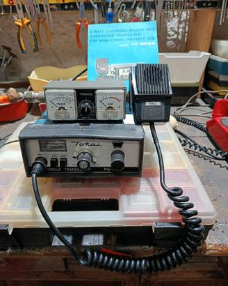 radiotrasmettitore cb con rosmitro