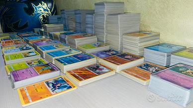 Lotto 100 carte pokemon italiane