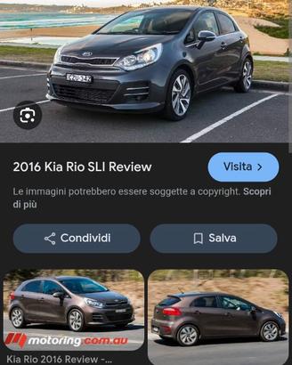 Ricambi Kia rio