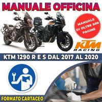 Manuali Officina KTM 1290 R e S dal 2017 al 2020