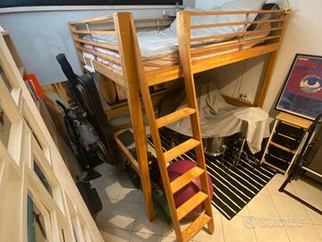 letto a soppalco IKEA FJELLDAL