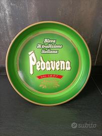 Vassoio birra Pedavena vintage 