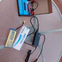 Caricabatterie e Batteria Lipo 4 s