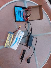 Caricabatterie e Batteria Lipo 4 s