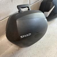 Valige laterali shad con supporto per Honda Nc750x