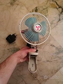 ventilatore portatile per auto o casa 