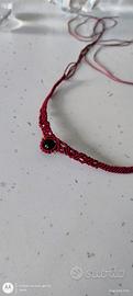 choker macramè 