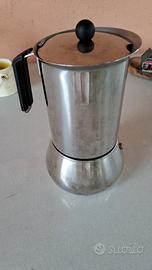 Caffettiera moka in acciaio