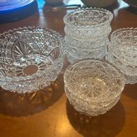 Set in cristallo di Boemia Vintage