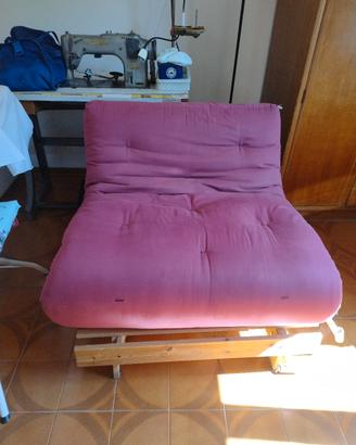 divanetto letto singolo futon