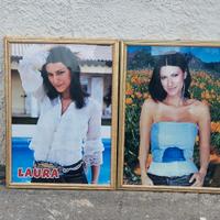 LAURA PAUSINI - 2 QUADRI POSTER VINTAGE