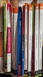 libri vari 1 e 2 scuole medie