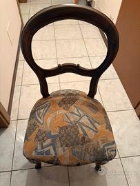Sedia legno vintage