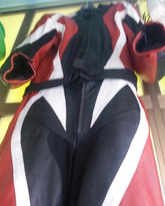 Tuta in pelle divisibile