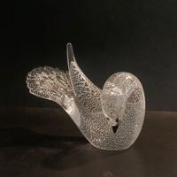 2 Colombe in autentico vetro di Murano (Venezia)