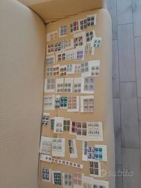 STOCK 300 FRANCOBOLLI IN QUARTINE NUOVI LIRE 