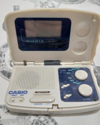radio con antenna Casio a batterie stilo