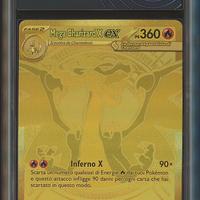 Mega charizard x ex gold