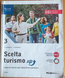 Libro scolastico "Scelta turismo up 3"