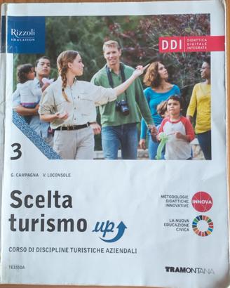Libro scolastico "Scelta turismo up 3"